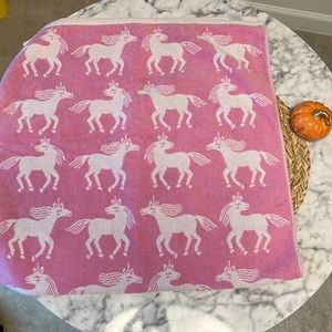 Pottery Barn Kids Pink Unicorn Towel